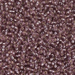 Rocaille 11/0 0012 Silver Lined Smoky Amethyst 10 gr