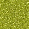 Rocaille 11/0 0014F Matte Silver Lined Chartreuse 10 gr