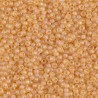 Rocaille 11/0 0132FR Matte Transparent Light Topaz AB 10 gr