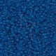 Rocaille 11/0 0149F Matte Transparent Capri Blue 10 gr