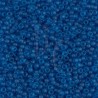 Rocaille 11/0 0149F Matte Transparent Capri Blue 10 gr