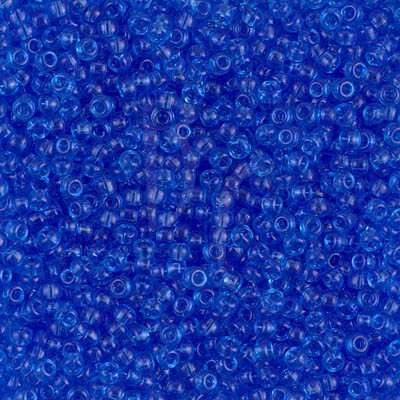 Rocaille 11/0 0150 Transparent Sapphire 10 gr