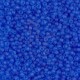 Rocaille 11/0 0150F Matte Transparent Sapphire 10 gr