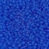 Rocaille 11/0 0150F Matte Transparent Sapphire 10 gr