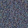 Rocaille 11/0 0152FR Matte Transparent Gray Ab 10 gr