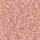 Rocaille 11/0 0155FR Matte Transparent Light Tea Rose AB 10 gr
