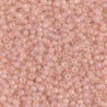 Rocaille 11/0 0155FR Matte Transparent Light Tea Rose AB 10 gr