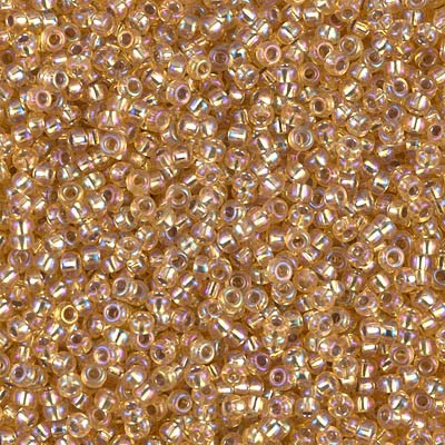 Rocaille 11/0 1003 Silver Lined Gold AB 10 gr