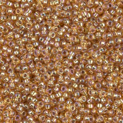 Rocaille 11/0 1004 Silver Lined Dark Gold AB 10 gr