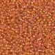 Rocaille 11/0 1008 Silver Lined Orange AB  10 gr