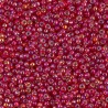 Rocaille 11/0 1010 Silver Lined Flame Red AB 10 gr