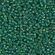 Rocaille 11/0 1016 Silver Lined Green AB 10 gr