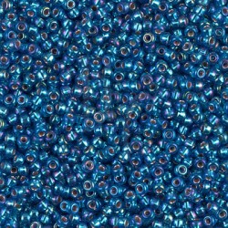 Rocaille 11/0 1025 Silver Lined Capr Blue AB 10 gr