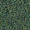 Rocaille 11/0 1026 Silver Lined Olive AB 10 gr