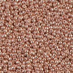 Rocaille 11/0 1072L Galvanized Apricot Gold 10 gr