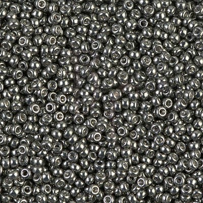 Rocaille 11/0 1087 Galvanized Green Steel 10 gr
