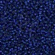 Rocaille 11/0 1457 Dyed Emerald Silver Lined Dark Sapphire 10 gr