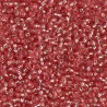 Rocaille 11/0 1660 Dyed Silver Lined Dark Coral 10 gr