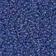 Rocaille 11/0 1827 Sparkle Purple Lined Aqua Luster 10 gr