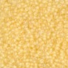 Rocaille 11/0 1921 Semi-Matte Yellow Lined Crystal 10 gr