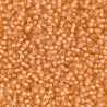 Rocaille 11/0 1922 Semi-Matte Peach Lined Crystal 10 gr