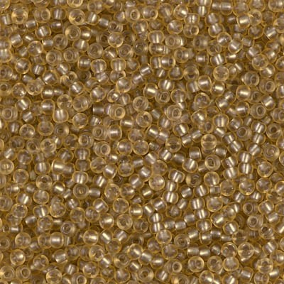Rocaille 11/0 1925 Semi-Matte Silver Lined Light Topaz 10 gr