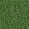 Rocaille 11/0 1926 Semi-Matte Pea Green Lined Chartreuse 10 gr