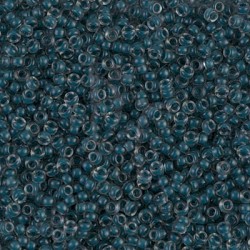 Rocaille 11/0 1938 Semi-Matte Slate Blue Lined Gray 10 gr