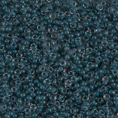 Rocaille 11/0 1938 Semi-Matte Slate Blue Lined Gray 10 gr