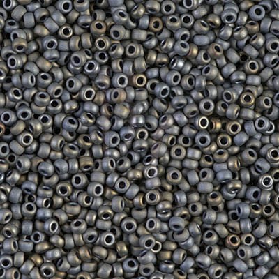 Rocaille 11/0 2002 Matte Metallic Silver Gray  10 gr
