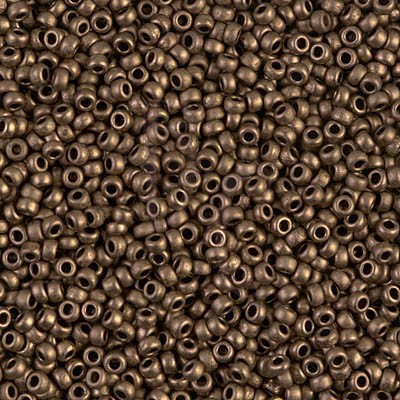 Rocaille 11/0 2006 Matte Metallic Dark Bronze 10 gr