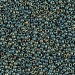 Rocaille 11/0 2008 Matte Metallic Metallic Patina Iris 10 gr