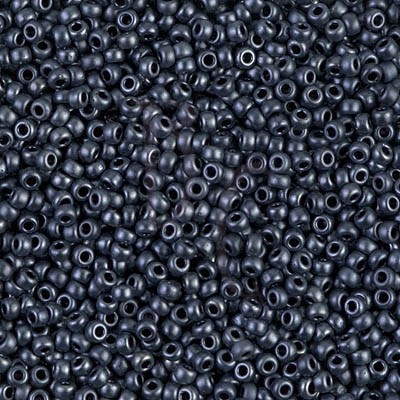 Rocaille 11/0 2011 Matte Metallic Gunmetal 10 gr
