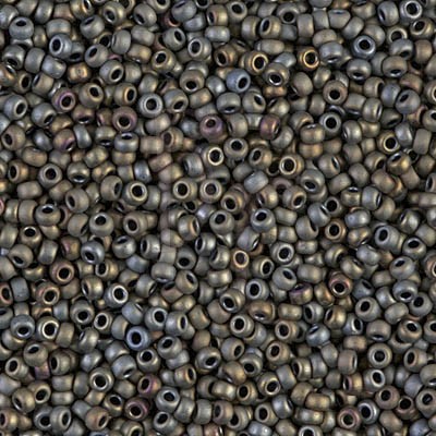 Rocaille 11/0 2012 Matte Metallic Tawny Gray 10 gr