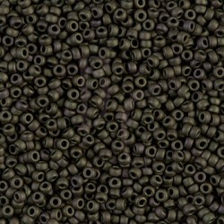 Rocaille 11/0 2015 Matte Metallic Olive Iris 10 gr
