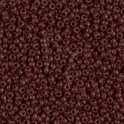 Rocaille 11/0 0409 Opaque Chocolate 10 gr