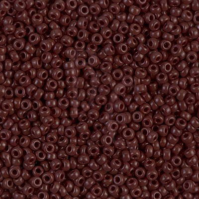 Rocaille 11/0 0409 Opaque Chocolate 10 gr