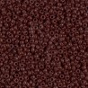 Rocaille 11/0 0409 Opaque Chocolate 10 gr