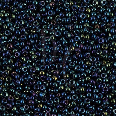 Rocaille 11/0 0452 Metallic Dark Blue Iris 10 gr