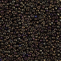 Rocaille 11/0 0458 Metallic Brown Iris 10 gr