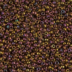 Rocaille 11/0 0462 Metallic Gold Iris 10 gr