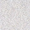 Rocaille 11/0 0284 White Lined Crystal Ab 10 gr