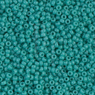 Rocaille 11/0 0412 Opaque Turquoise Green 10 gr