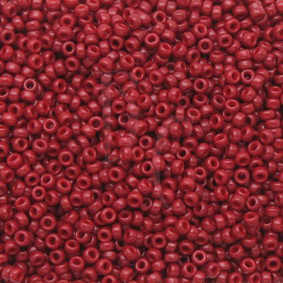 Rocaille 11/0 1464 Dyed Opaque Maroon 10 gr