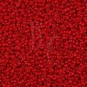 Rocaille 11/0 1684 Semi Matte Dyed Opaque Bright Red 10 gr