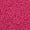 Rocaille 11/0 2045 Opaque Matte Dyed Bright Pink 10 gr