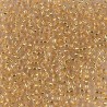 Rocaille 11/0 0195 24 KT Gold Lined Crystal 10 gr