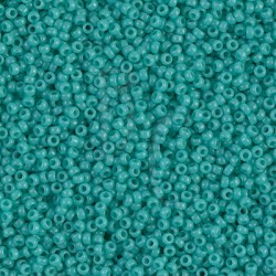 Rocaille 15/0 0412 Opaque Turquoise Green 10 gr