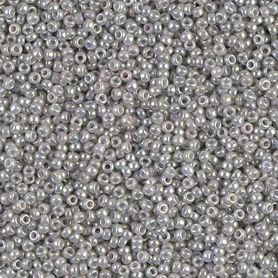 Rocaille 15/0 1866 Opaque Gray Luster 10 gr