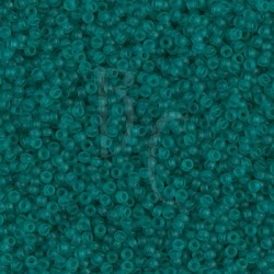 Rocaille 15/0 2425F Matte Silver Lined Teal 10 gr